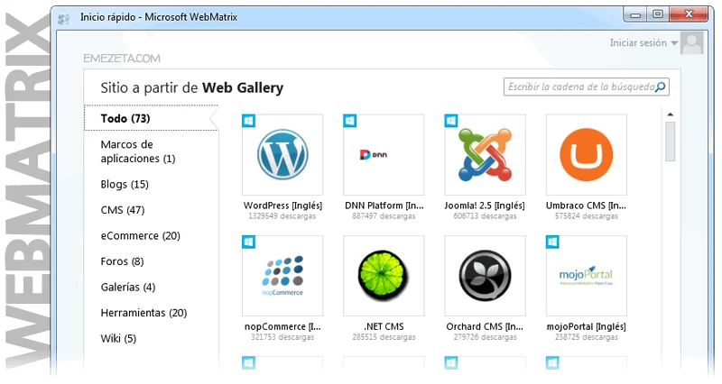 Microsoft WebMatrix